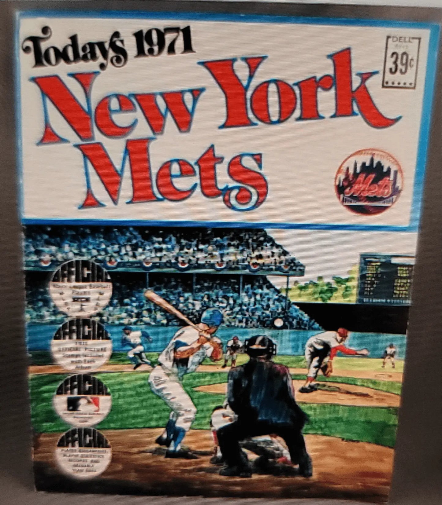 1971 NewYork Mets Book W/Stamp Sheets still attached, Nolan Ryan, Tom Seavet