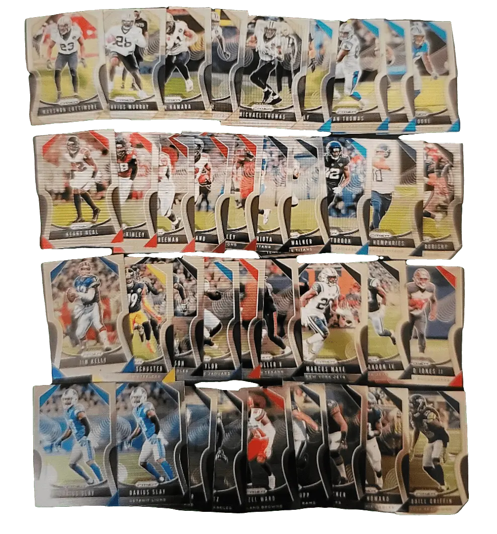2020 Prizm NFL Lot Rosa's Aromatherapy