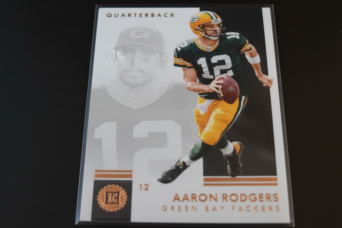 Aaron Rodgers, 2017, Panini Encased Card,