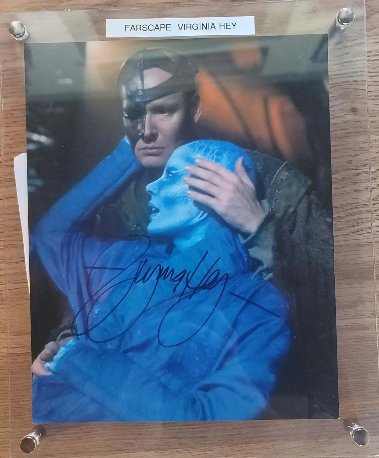 Autographed, Authentic, Virginia Hey, Farscape,