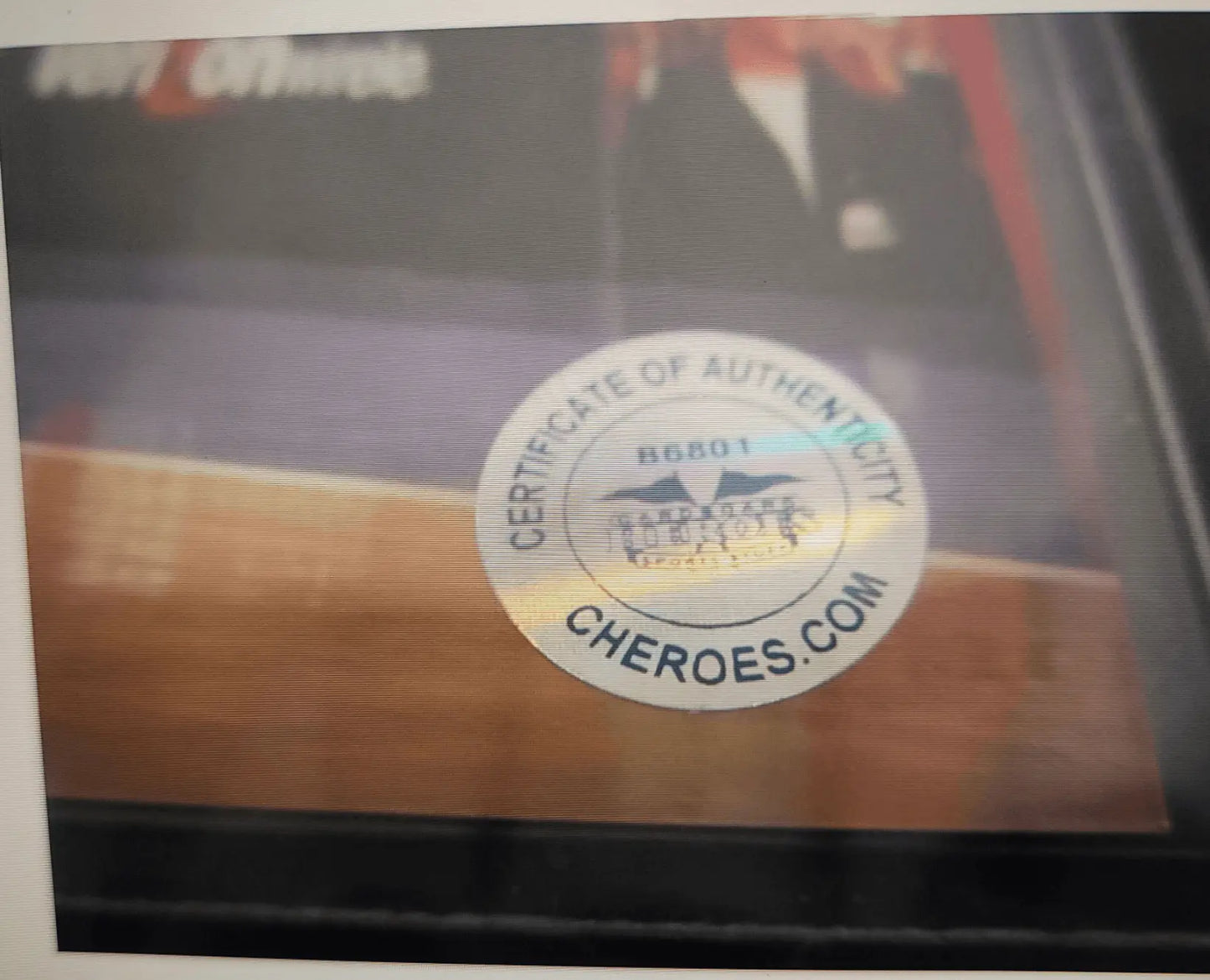 Kevin Martin, Autographed/Signed 8x10 Photo W/Plaque,