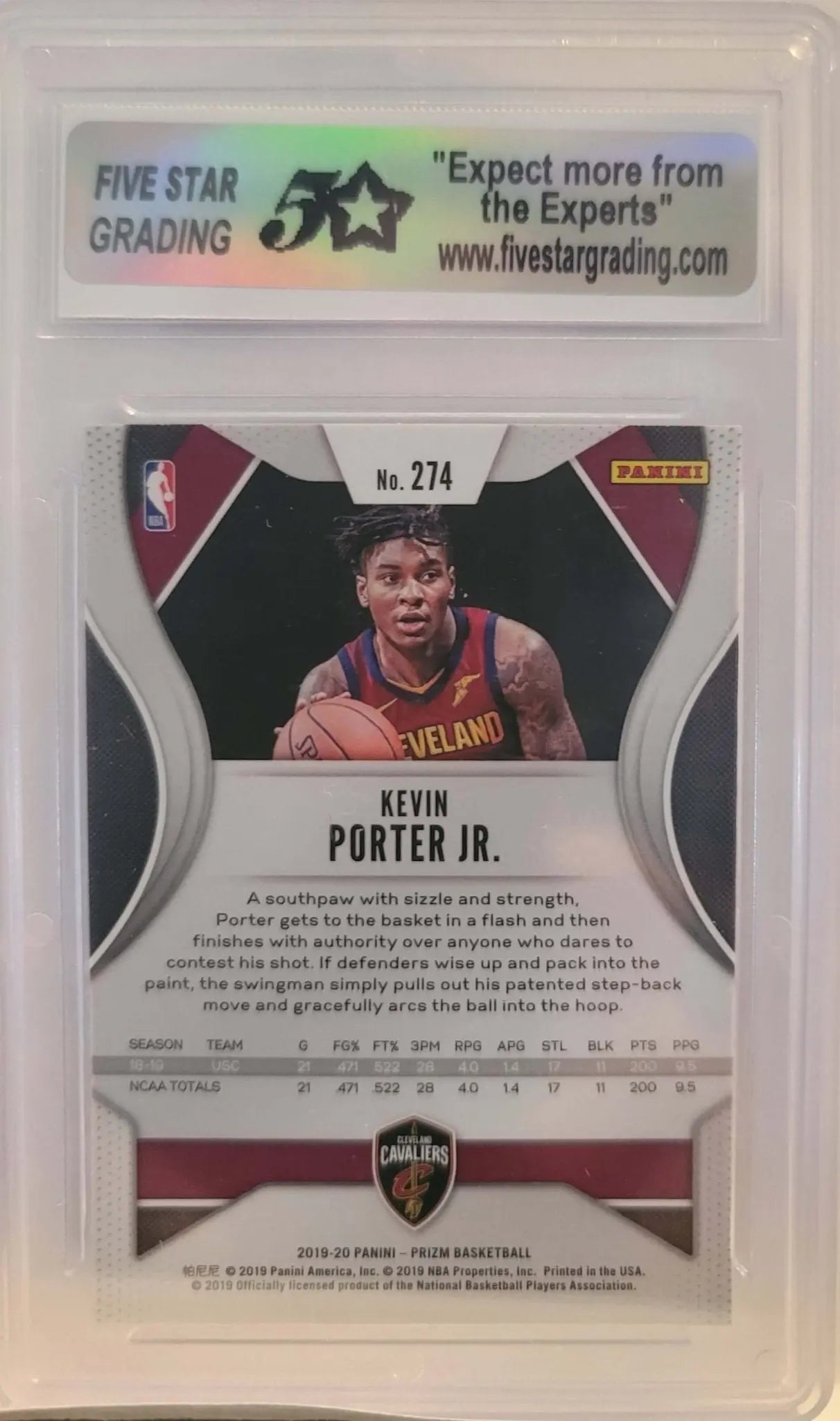Kevin Porter, Graded, Mint 10,