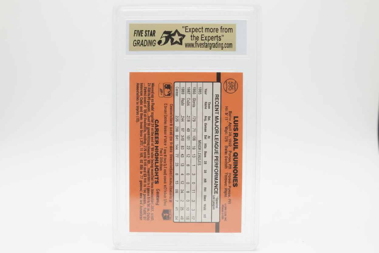 Luis Quinones, Graded, Authentic, Mint Rosa's Aromatherapy