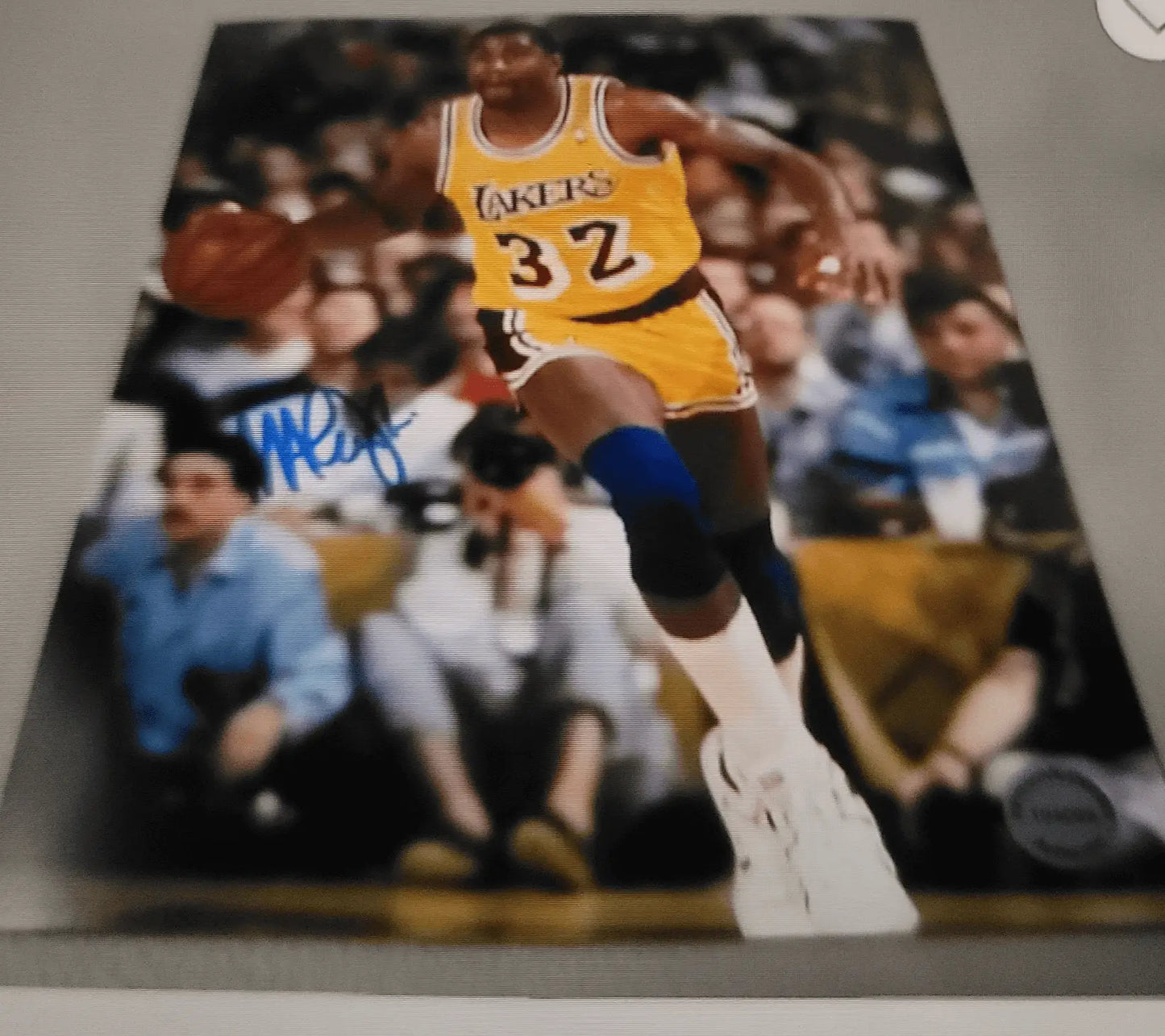 Magic Johnson, Autographed, Signed 8x10 W/COA Rosa's Aromatherapy
