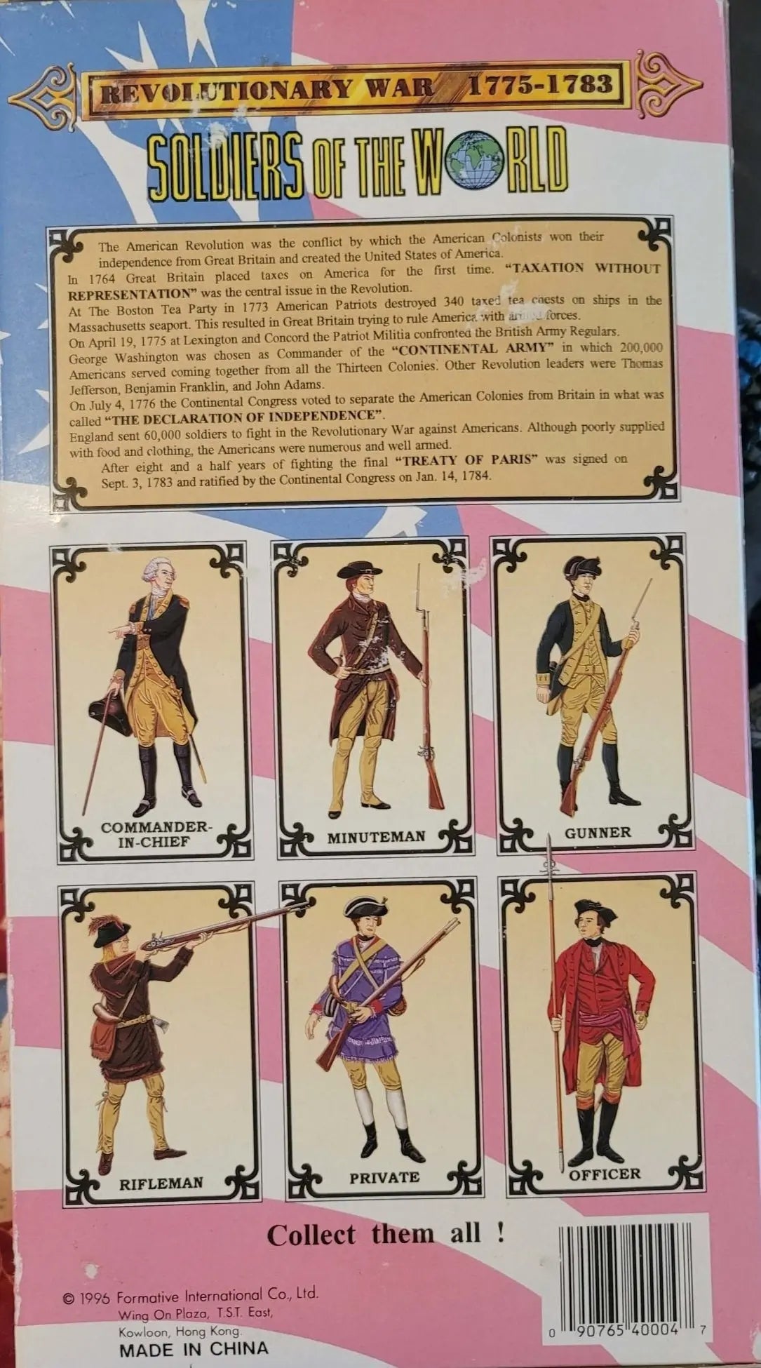 Soldiers Of The World, "Minuteman", Action Figure,