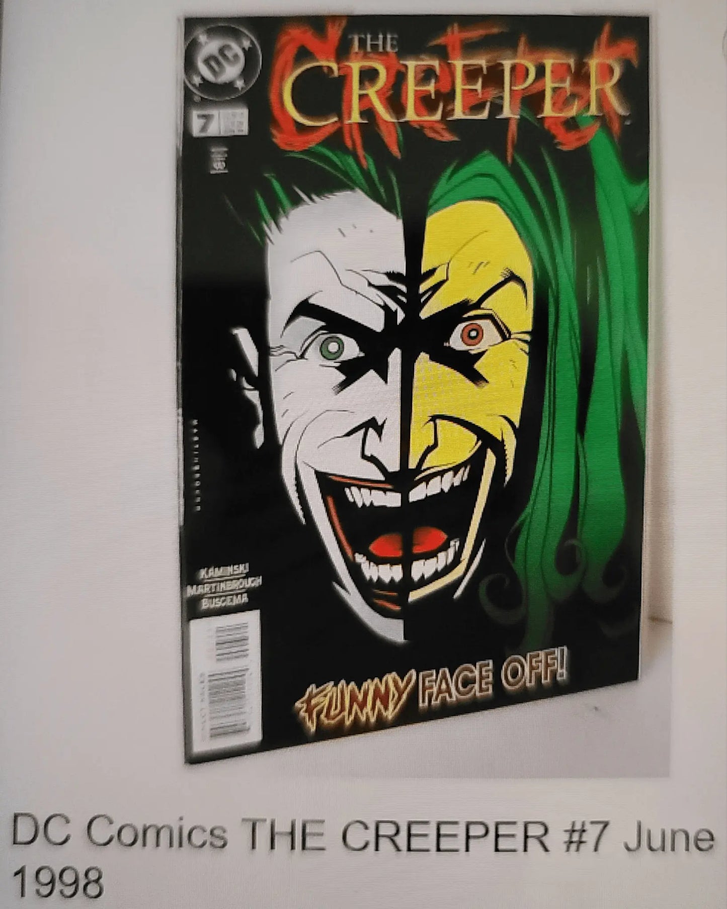 The Creeper, DC Comics #7, June 1998,