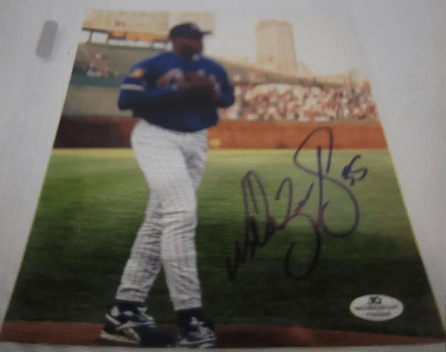 Willie Banks, Signed Autographed 8 x 10 W/COA Rosa's Aromatherapy