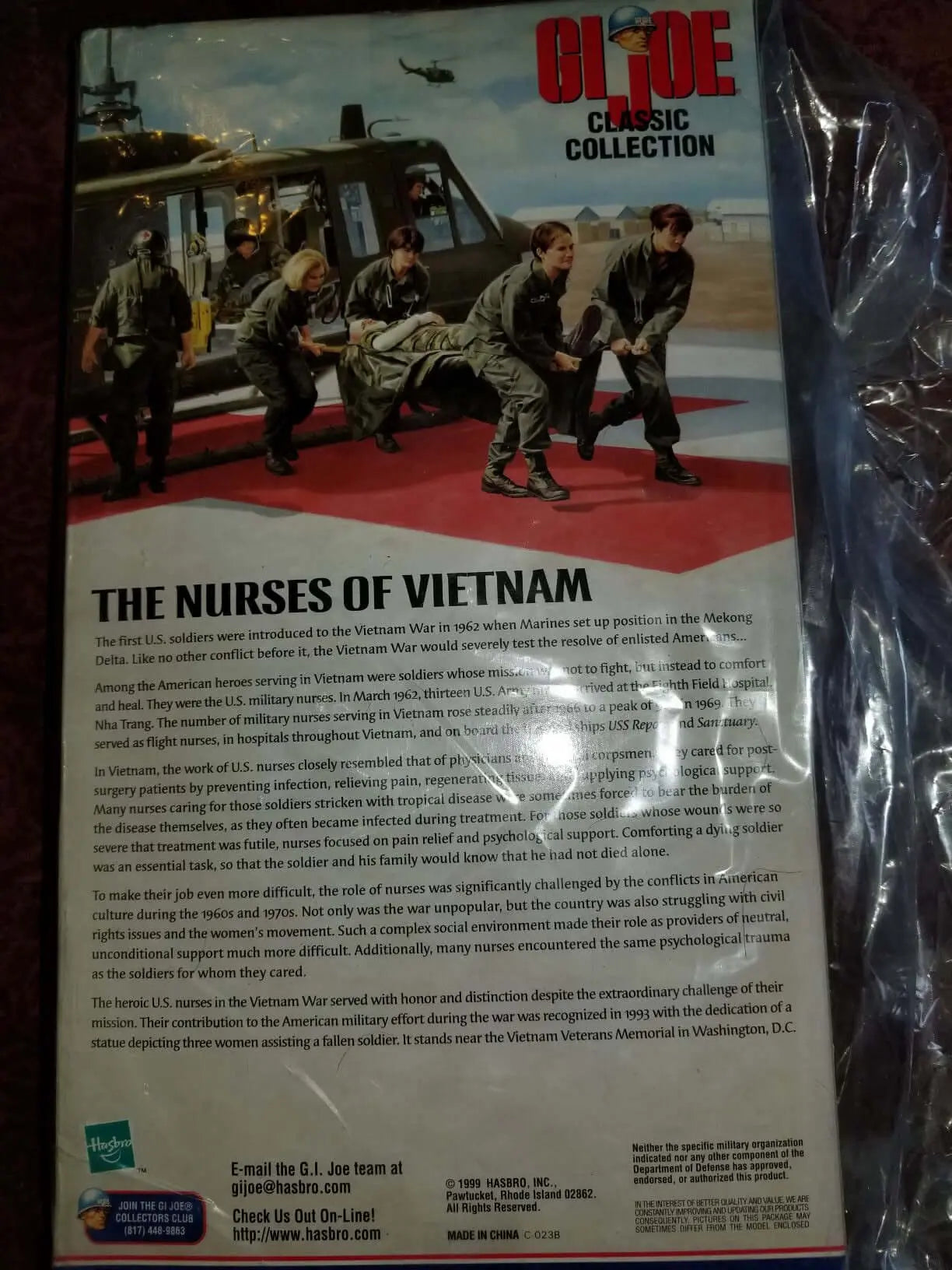 Vintage Toys Collectables | GI Joe (Vietnam Nurse) Mint Condition