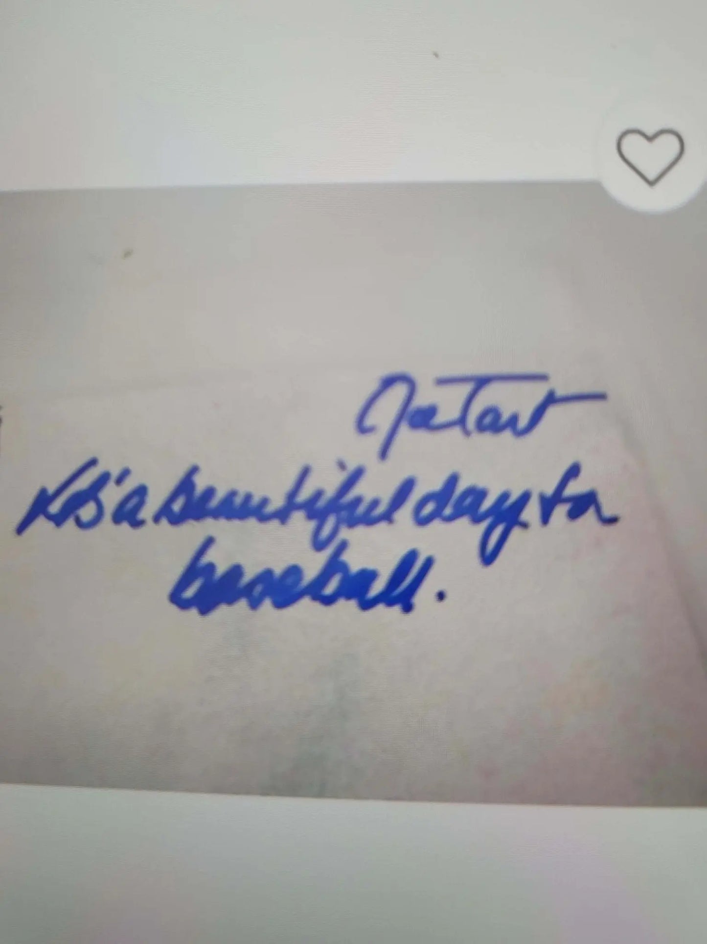 Joe Tait, Autographed,Signed W/COA