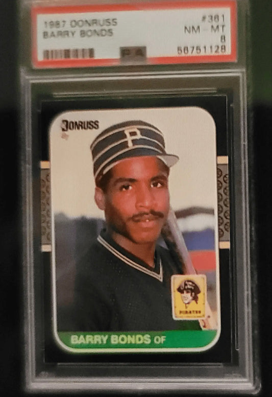 1987 Donrus #361, Barry Lamar Bonds, Rosa's Aromatherapy