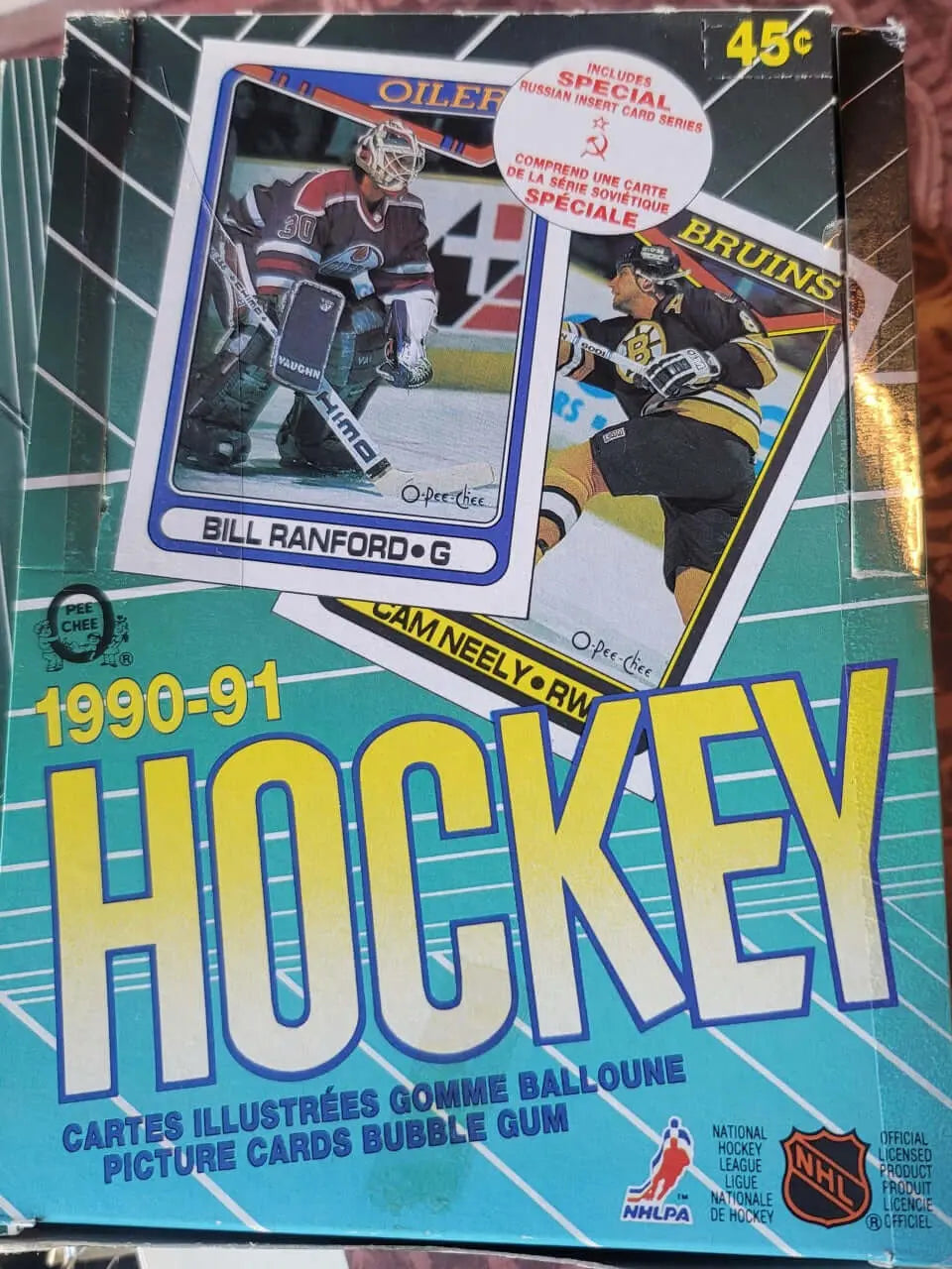 1990-91 Hockey Cards, In Original Box