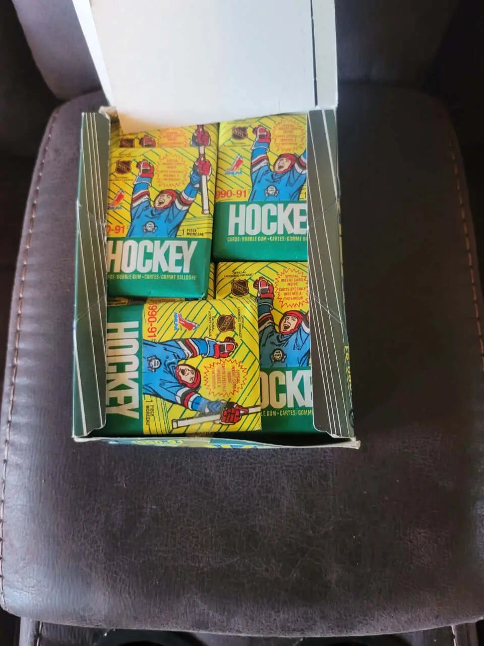 1990-91 Hockey Cards, In Original Box