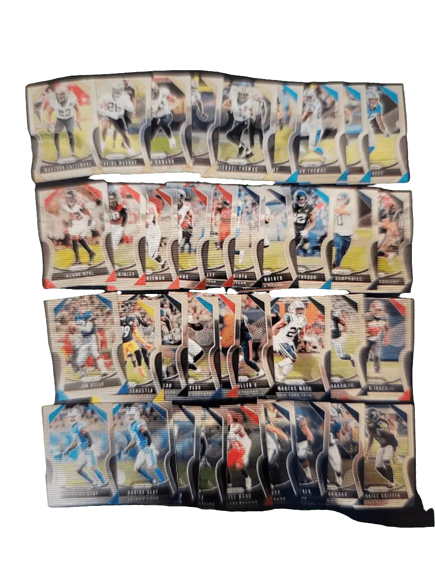 2020 Prizm NFL Lot Rosa's Aromatherapy