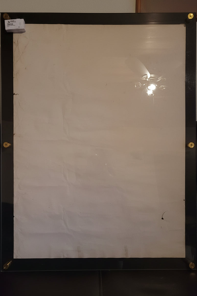 Rare Vintage 1970 B. B. King Poster 34x44 – Dan Henderson Seattle Artist – Blues Memorabilia – Estate Collection