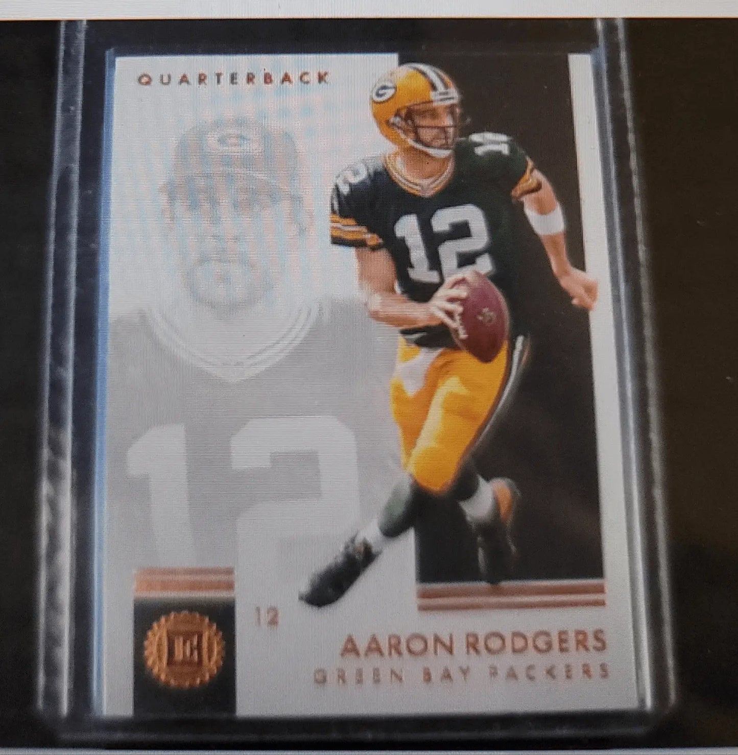Aaron Rodgers, 2017, Panini Encased Card,