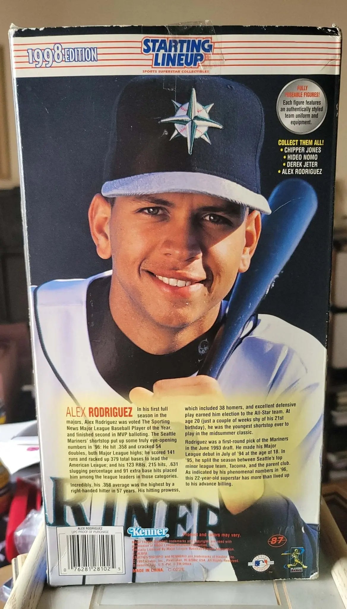 Alex Rodriguez, Figurine, 1998 Edition,