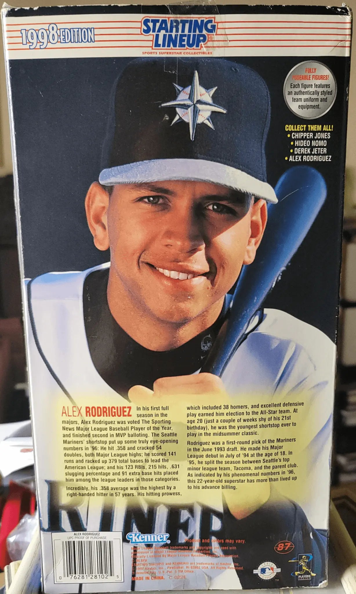 Alex Rodriguez, Figurine, 1998 Edition,