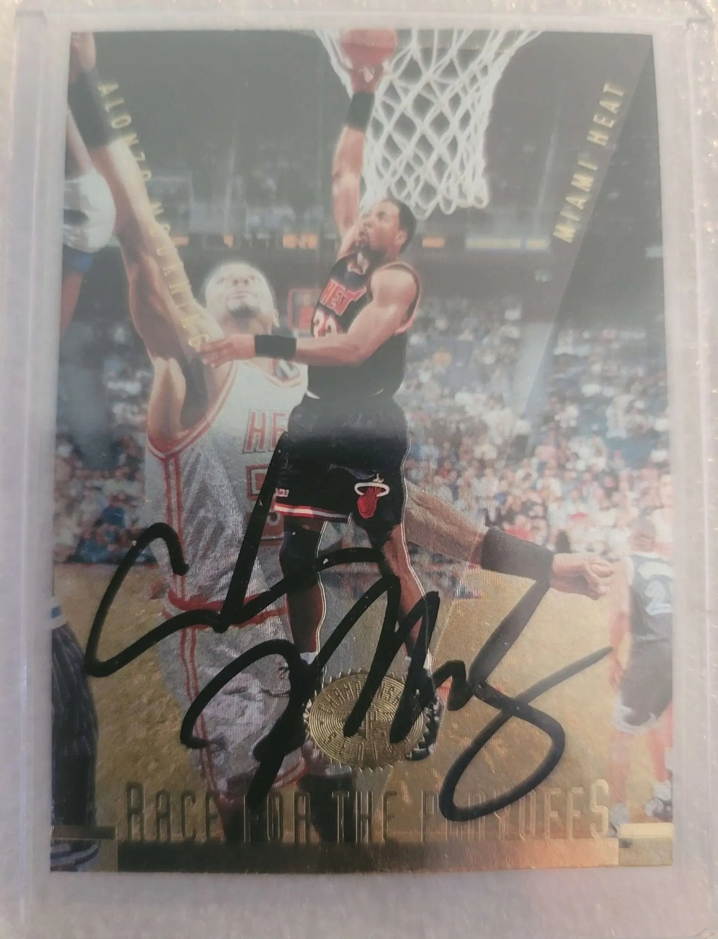 Alonzo Mourning, Trading card, Mint,