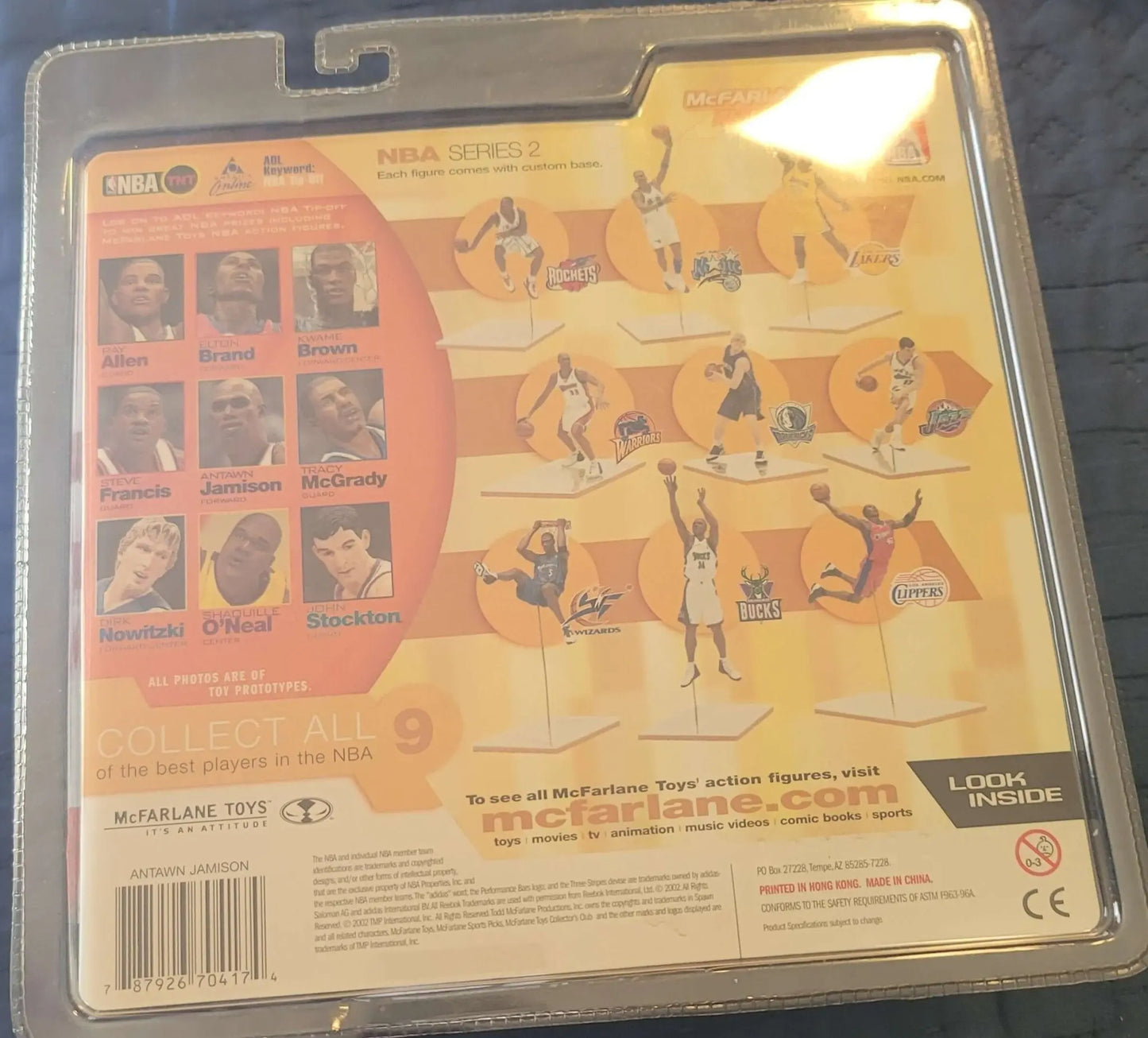 Antawn Jamison, Action Figure, Mint Rosa's Aromatherapy