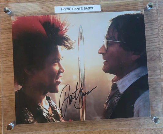 Autographed Certified, Dante Basco, HOOK, W/Robin Williams Rosa's Aromatherapy