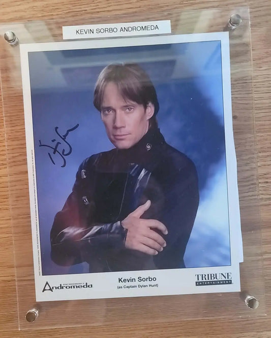 Autographed Certified,Kevin Sorbo, "Andromeda"
