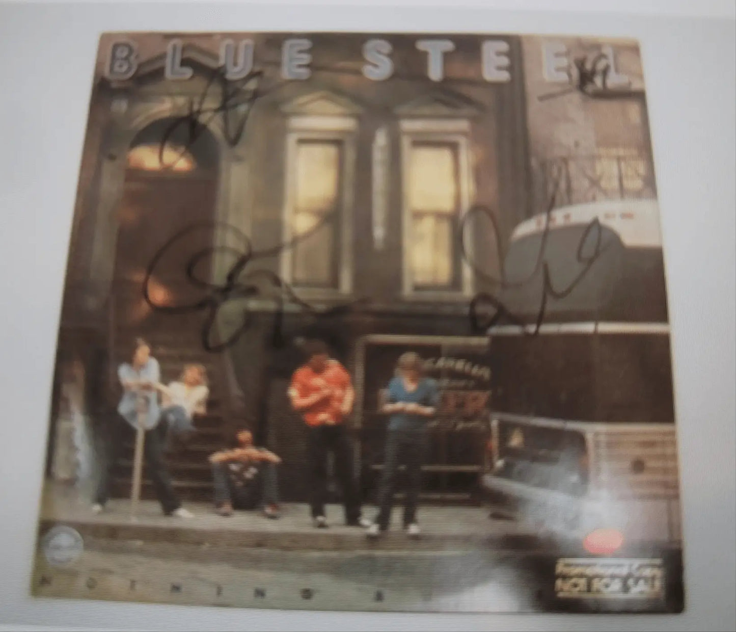 Blue Steele, Signed,/Autographed, Record Album, Certified, COA