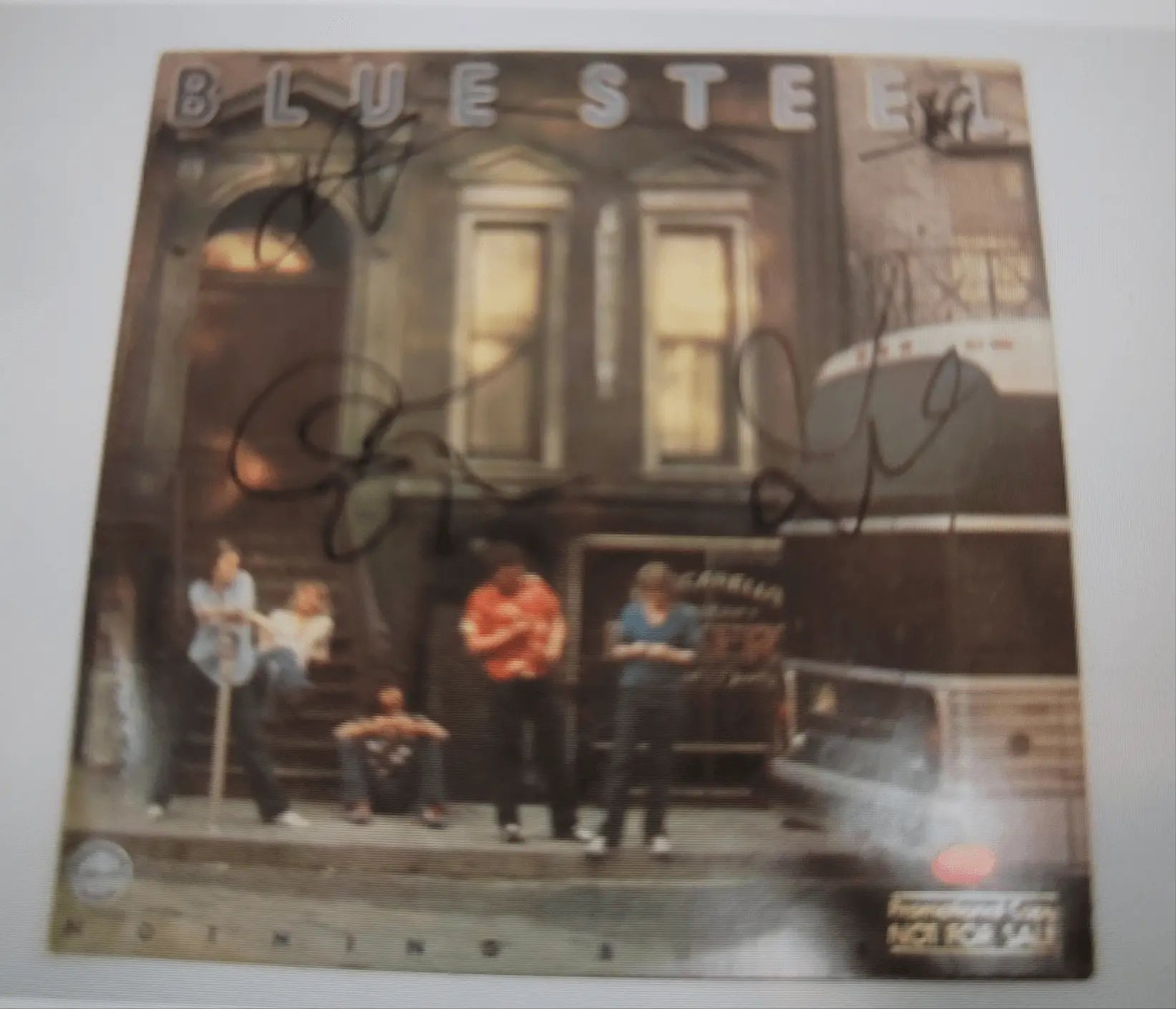 Blue Steele, Signed,/Autographed, Record Album, Certified, COA