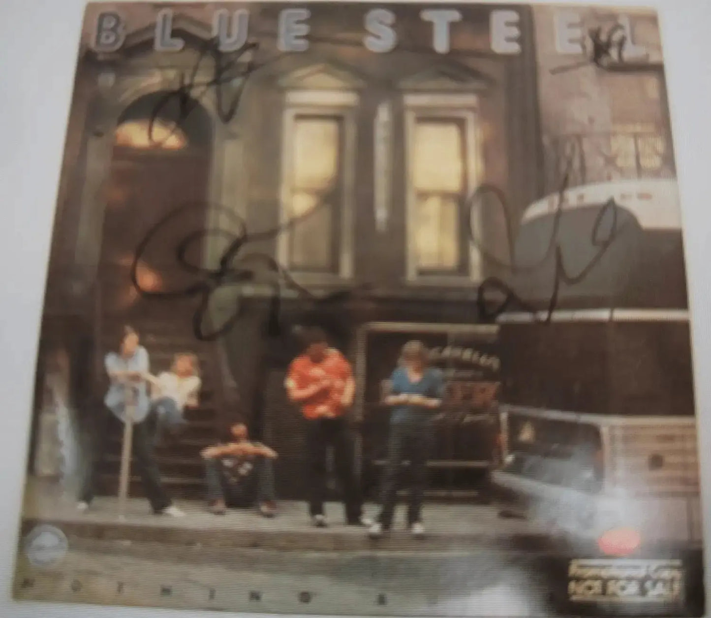 Blue Steele, Signed, Autographed, Record Album, Certified, COA Rosa's Aromatherapy