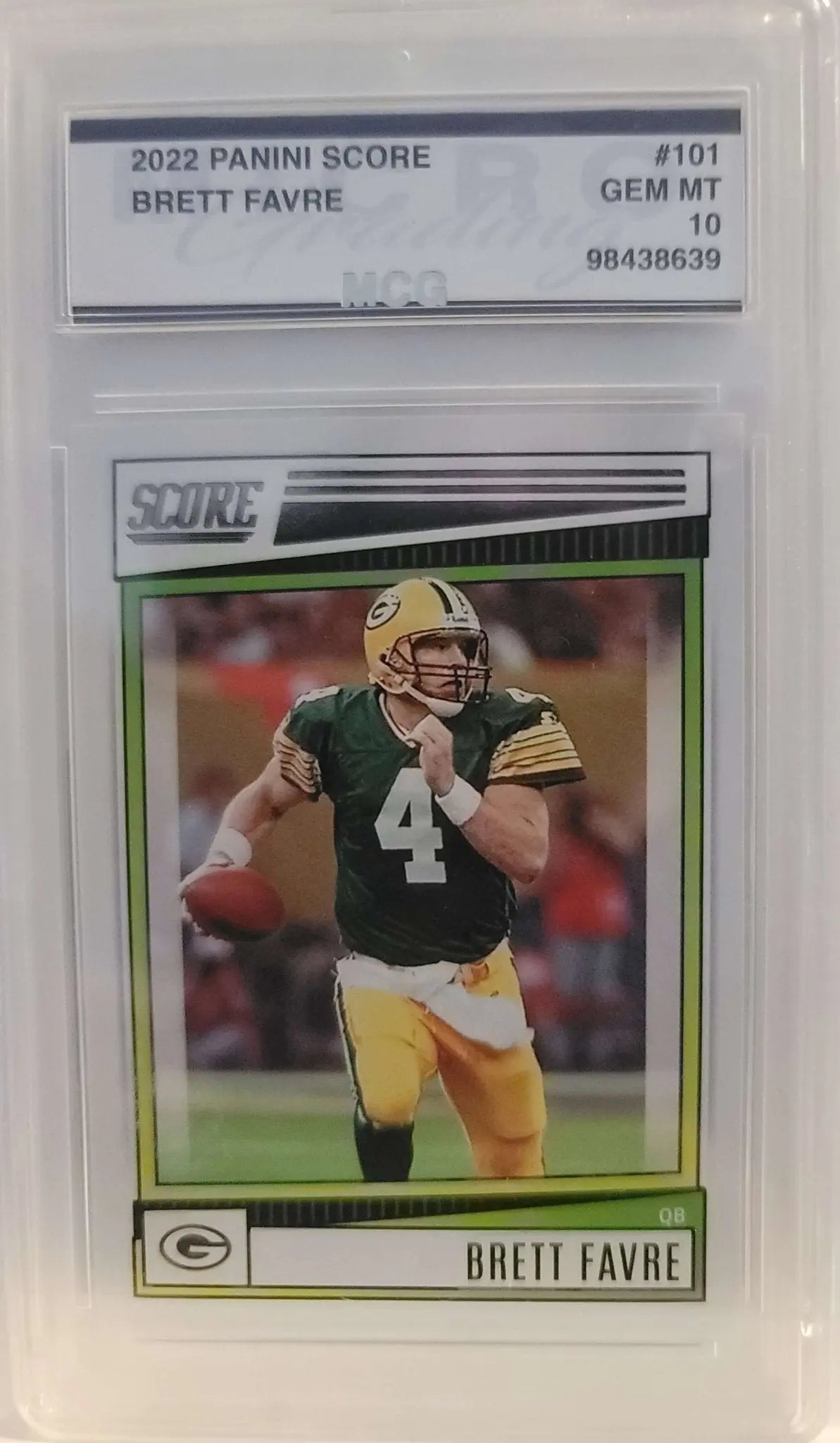 Brett Favre, Mint Card, Graded