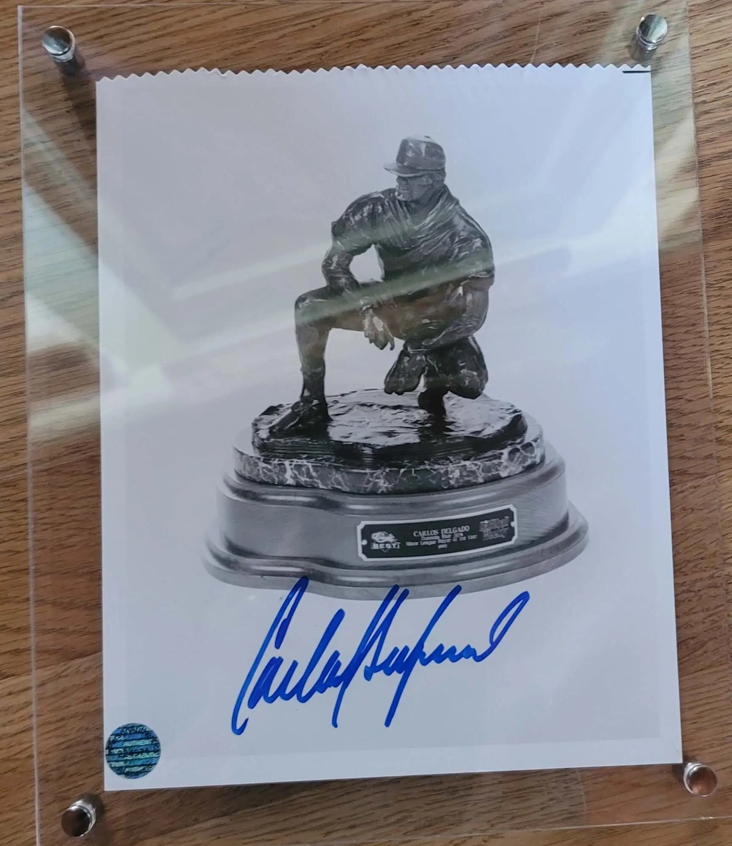 Carlos Delgado,Autographed,Signed W/COA