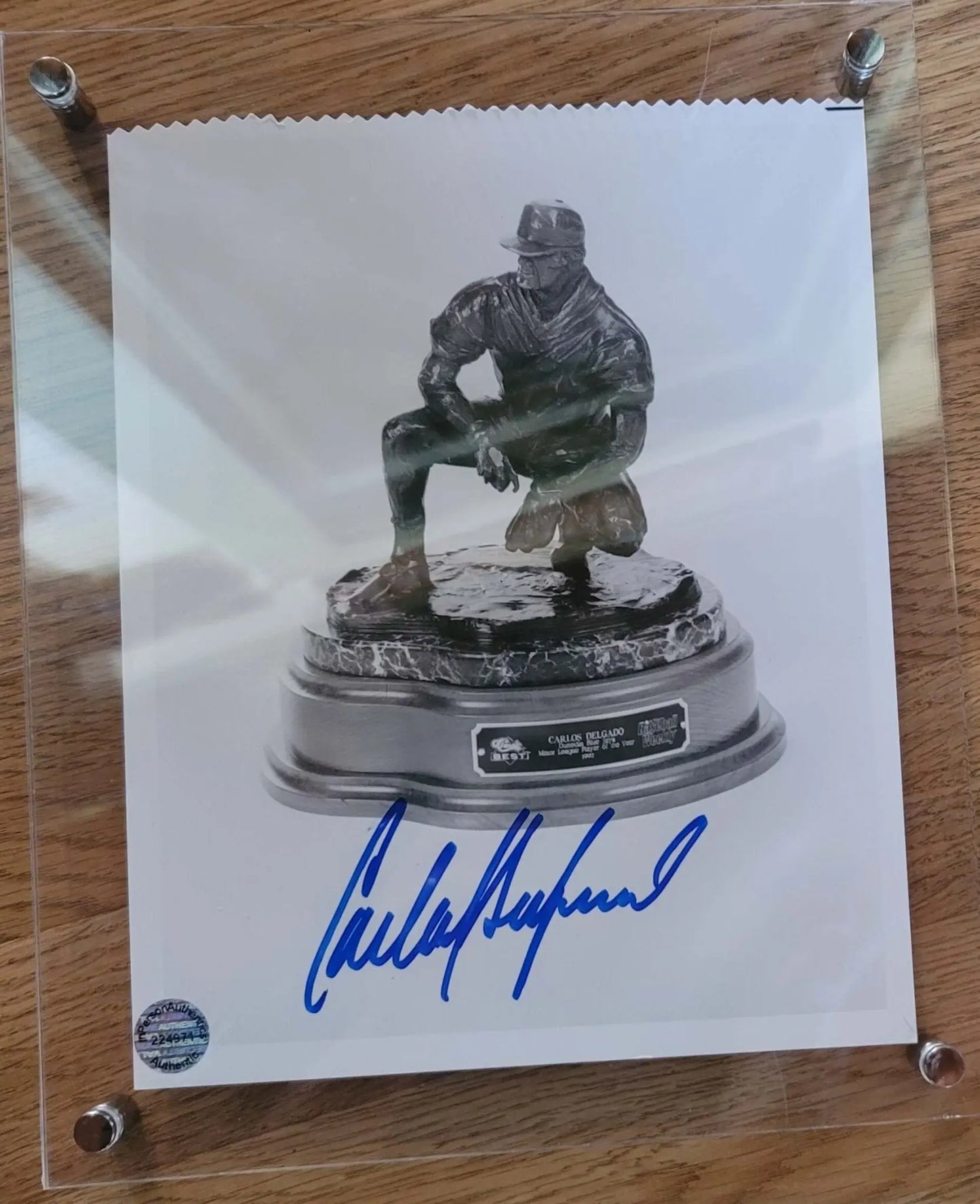 Carlos Delgado,Autographed,Signed W/COA