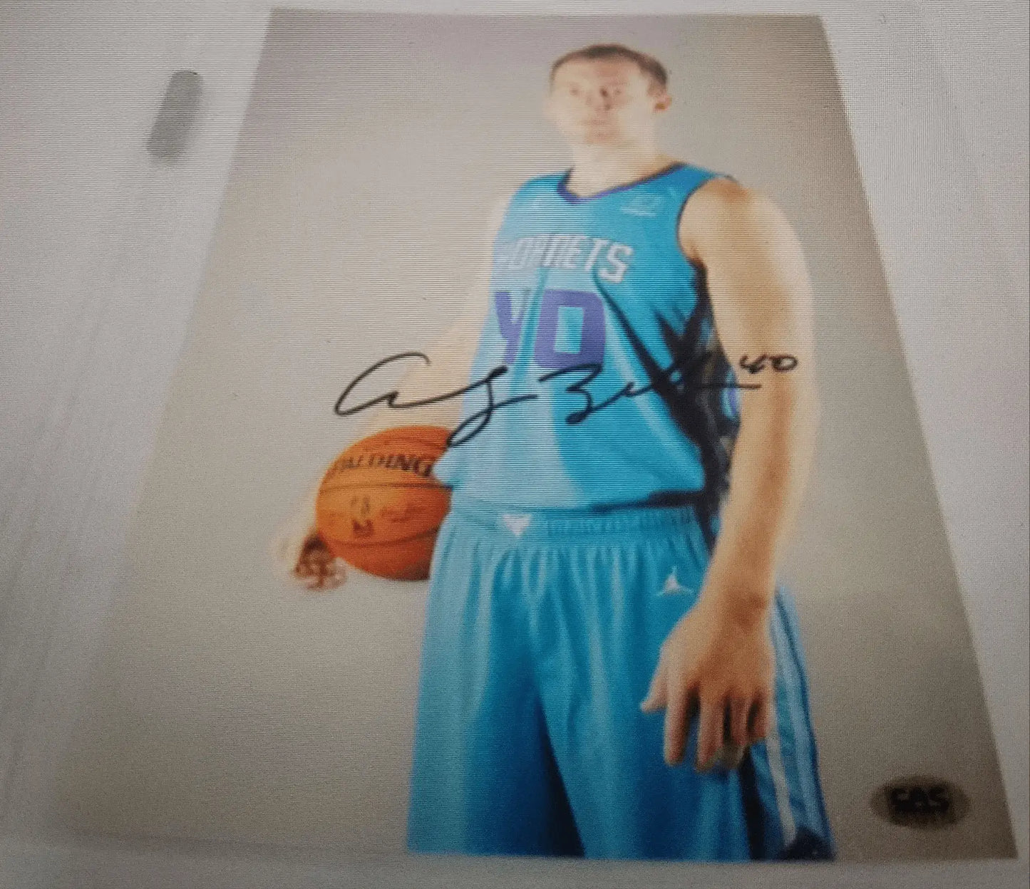 Cody Zeller,Autographed, Signed W/ COA/CAS
