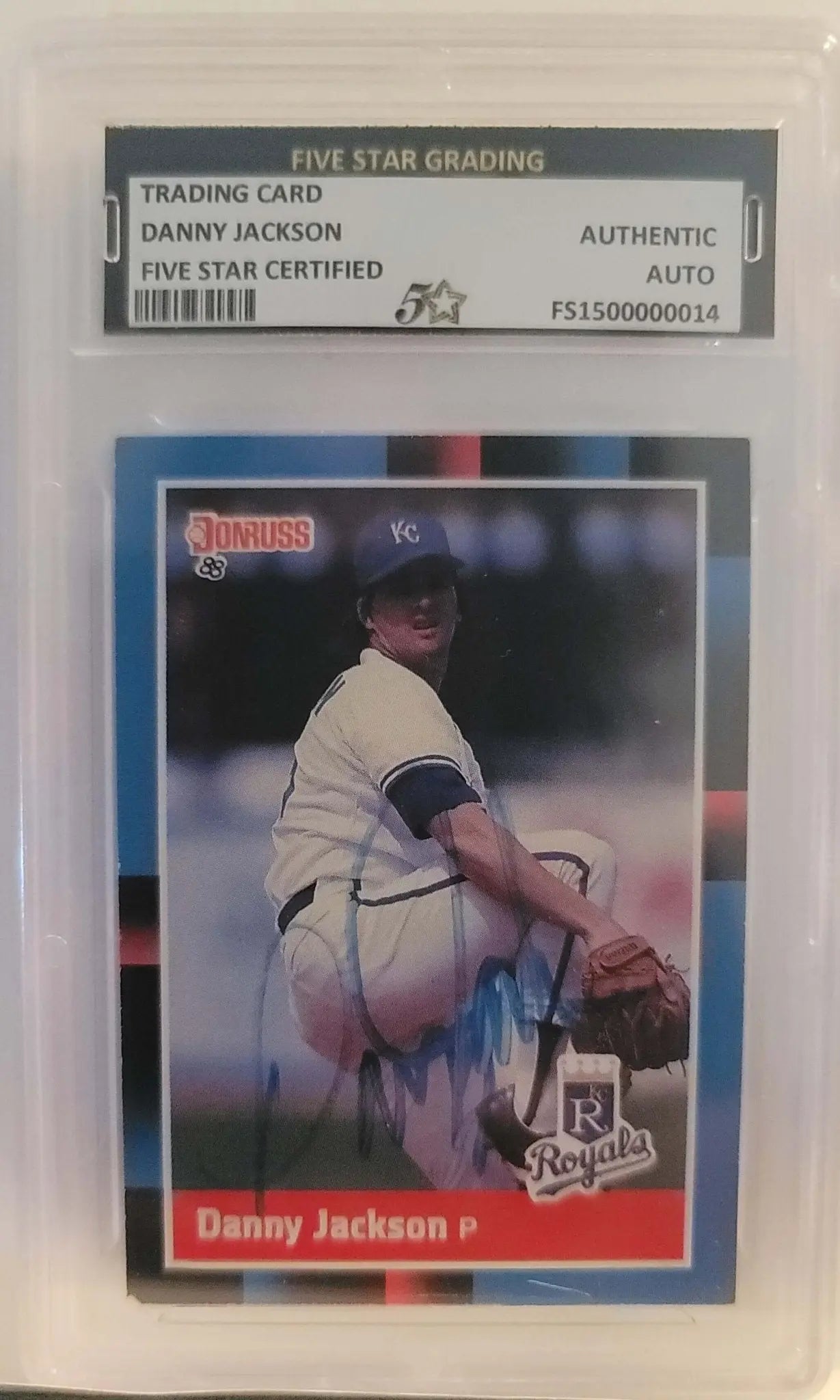 Danny Jackson, Certified, Authentic