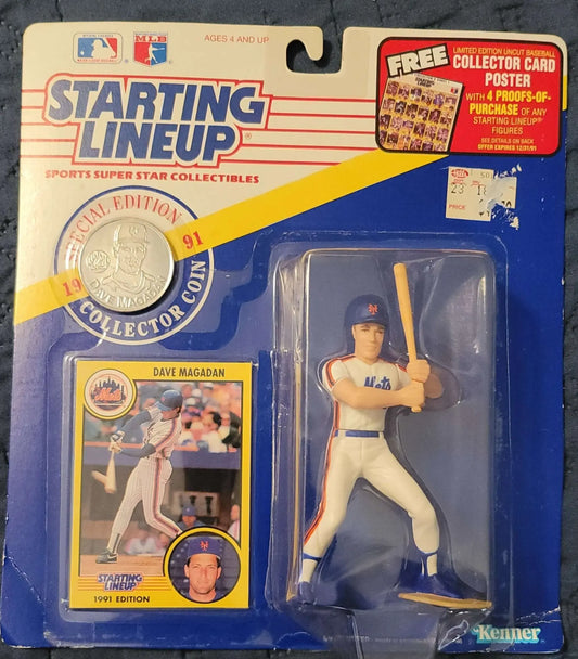 Dave Megadan, starting Lineup Figurine, Mint