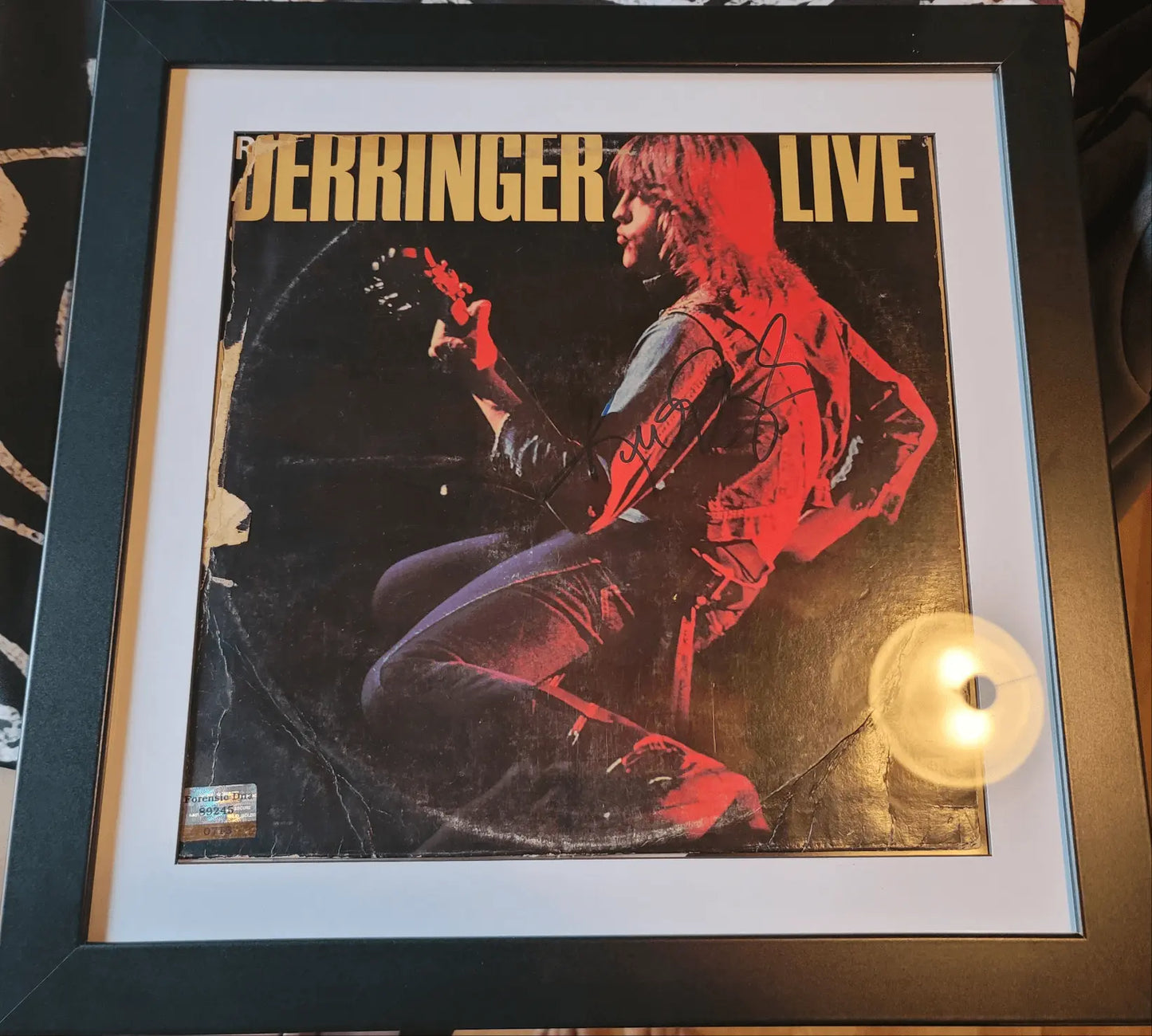 Derringer, Record Album,Signed Autographed w/COA