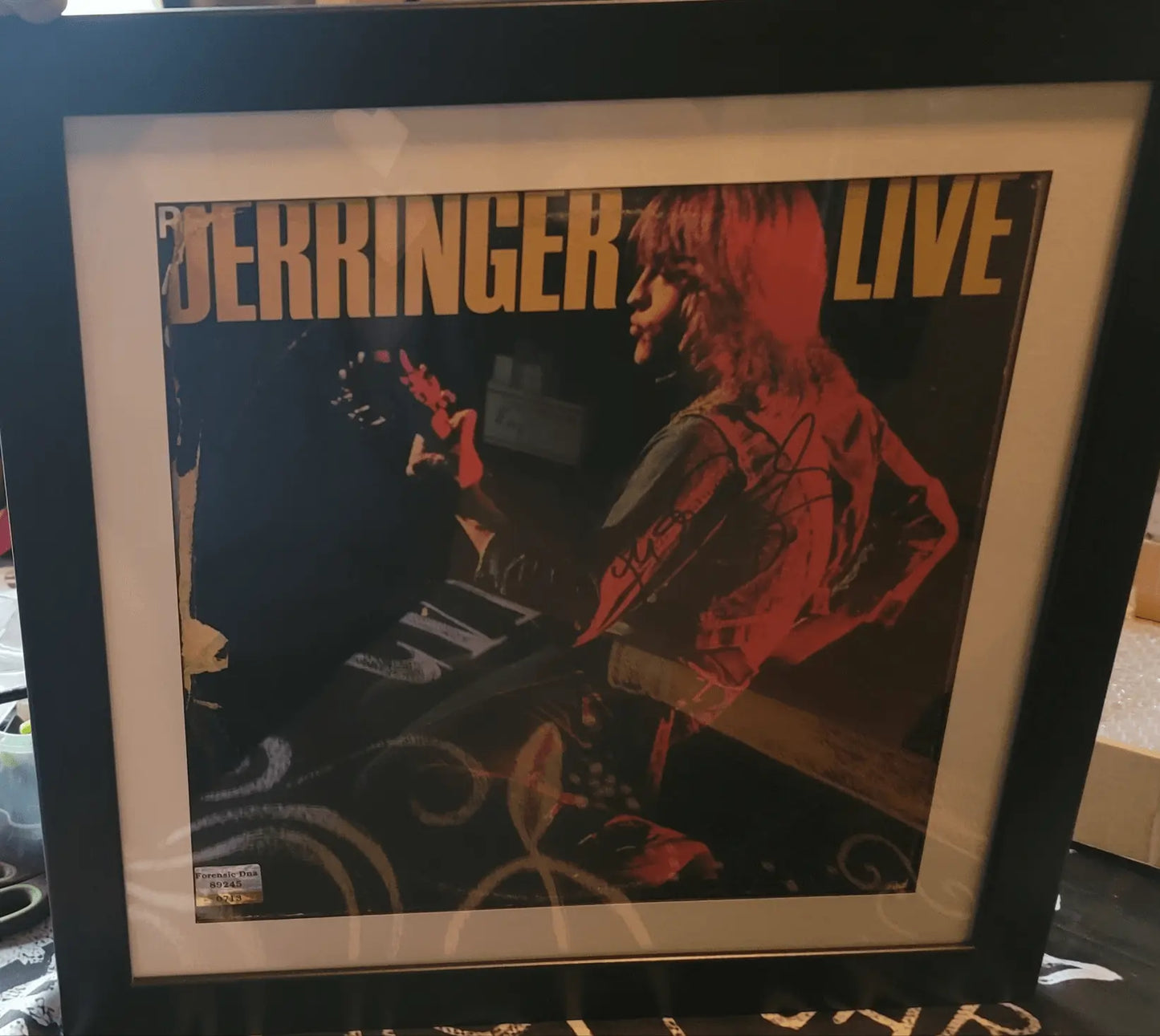 Derringer, Record Album,Signed Autographed w/COA