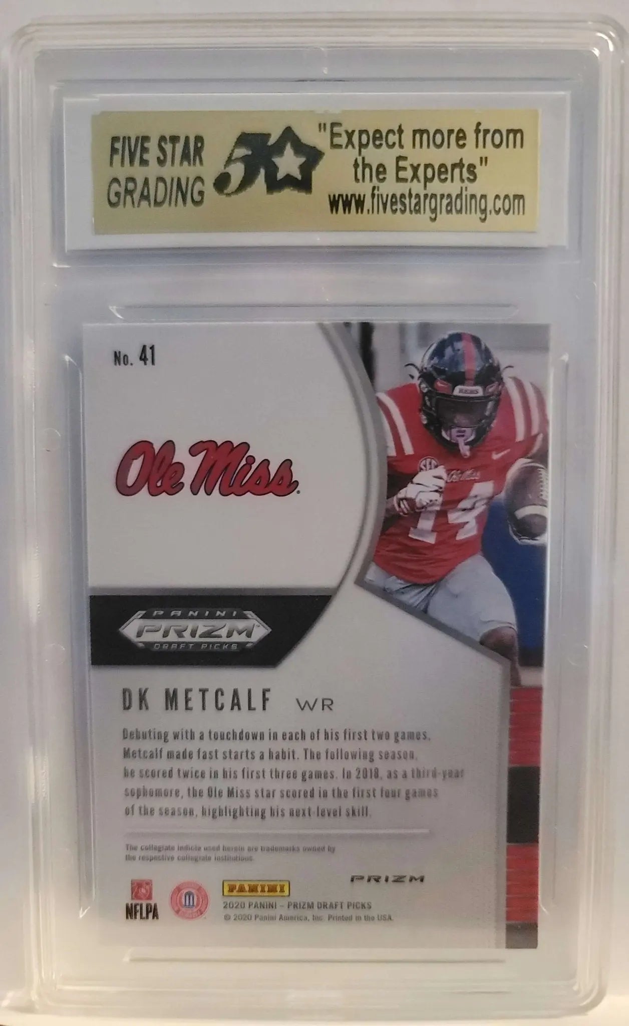 DK Metcalf, Trading Card, Mint, Graded,