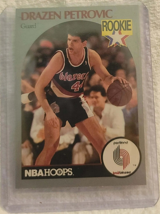 Drazen Petrovic, NBAHoops, Rookie Card, Rosa's Aromatherapy