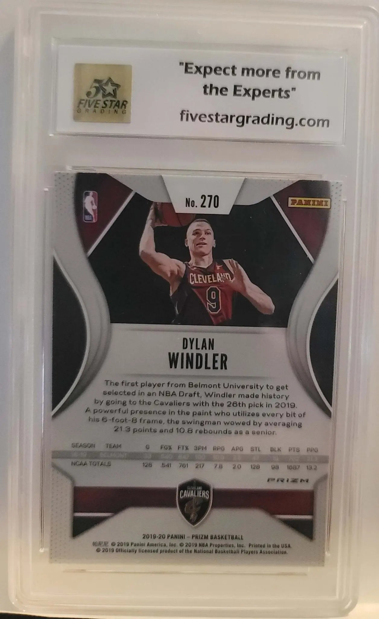 Dylan Wilder, Cavalier's, Graded, Mint,10