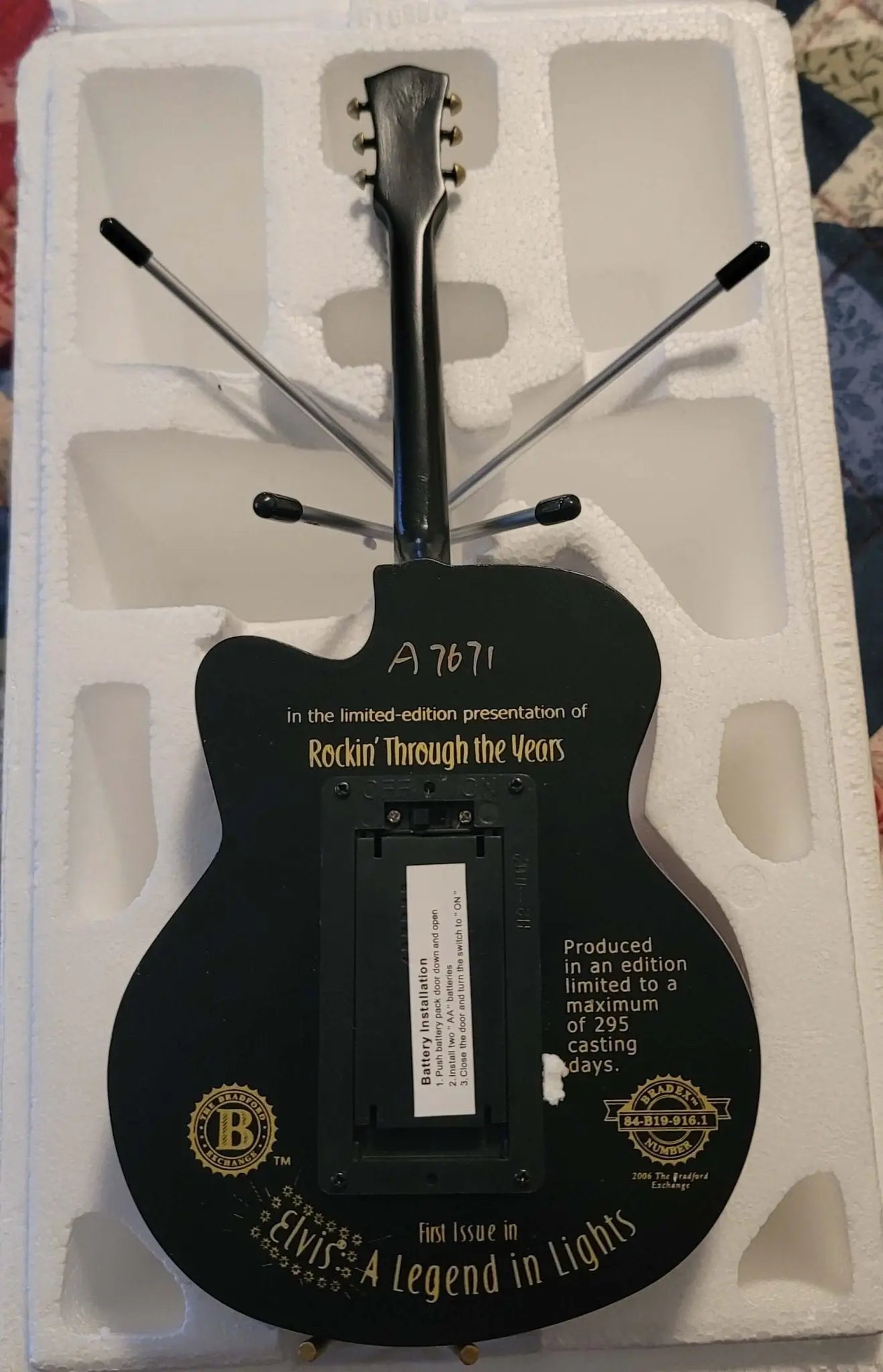 Elvis Presley "A Legend in lights",