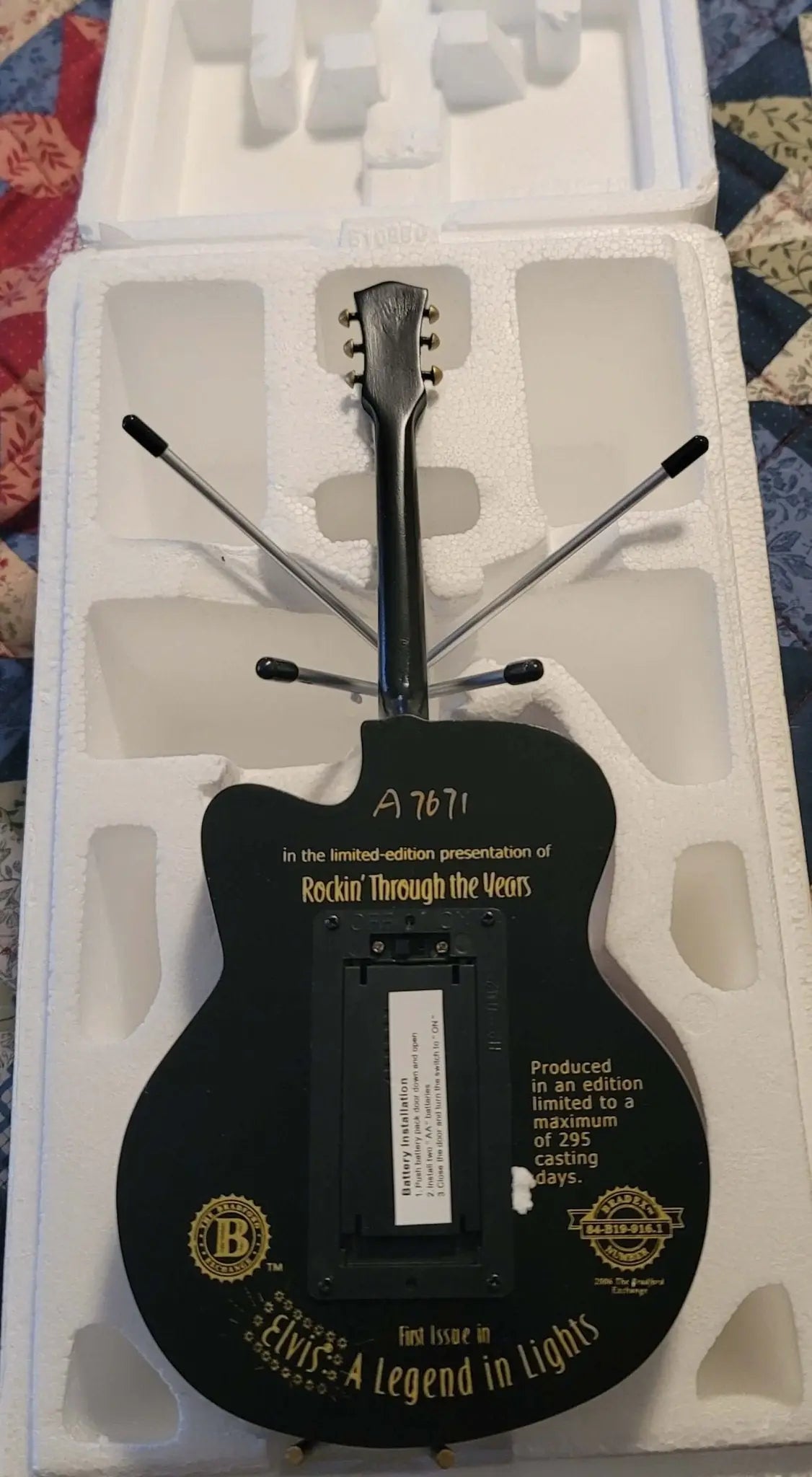 Elvis Presley "A Legend in lights",