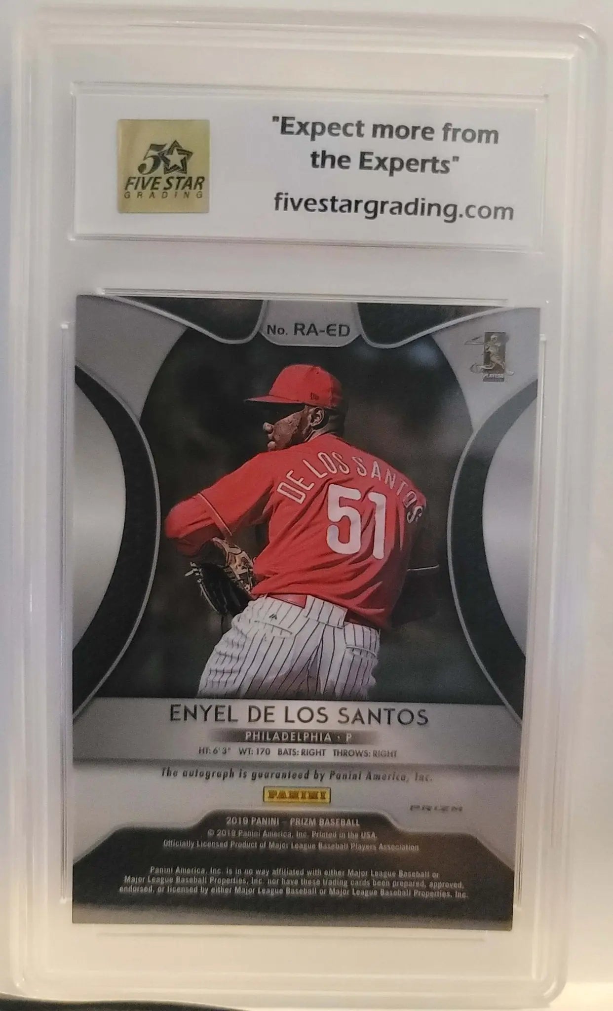Enyel Del Los Santos, Graded, Mint