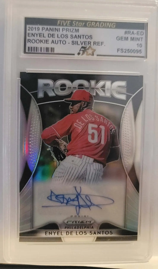 Enyel Del Los Santos, Graded, Mint