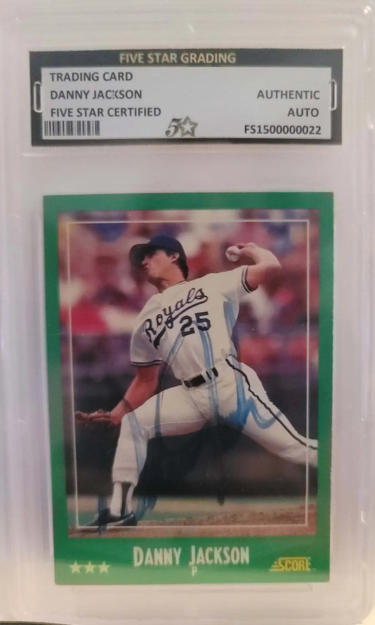 Five Star Grading, Danny Jackson, Mint,