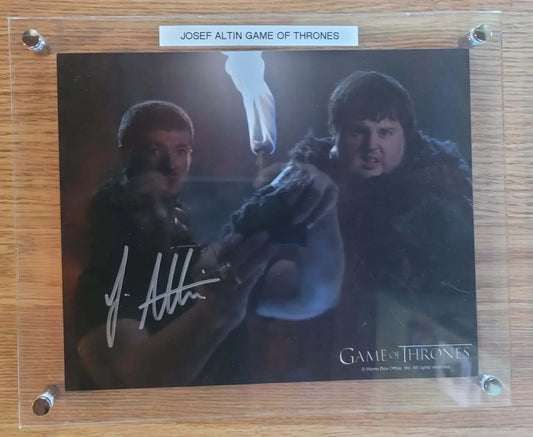 Game Of Throans, Josef Alton, Certified Authentic,