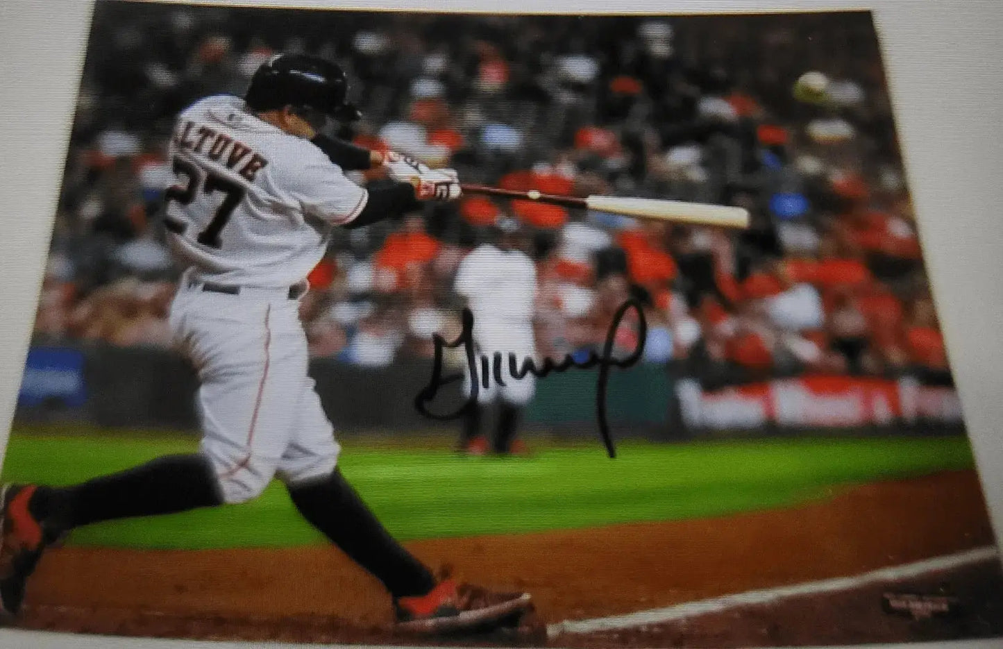 Jose Altuve, Autographed, Signed 8x10,W /COA Rosa's Aromatherapy