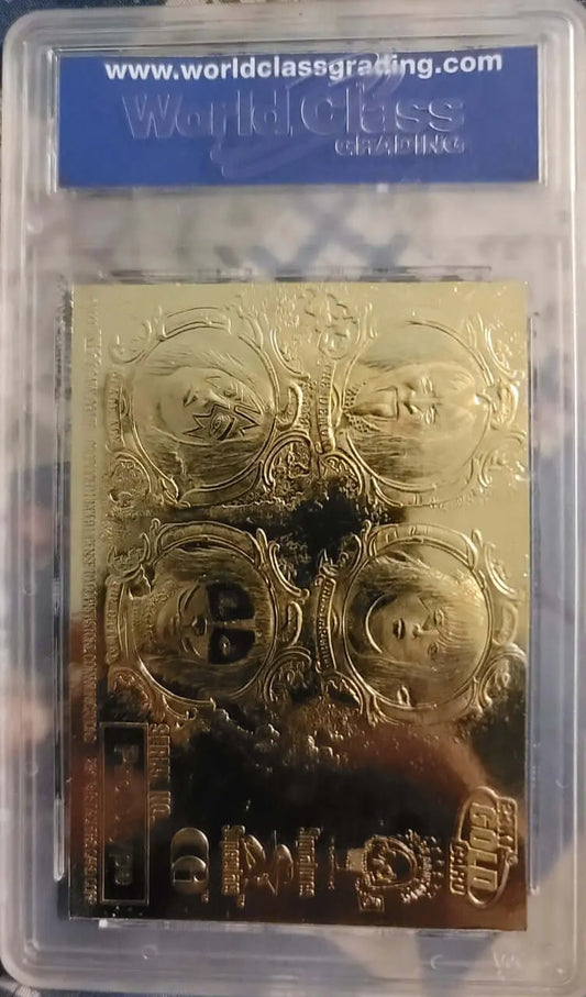 KISS 1998 Bleachers, 23k Gold, Graded,