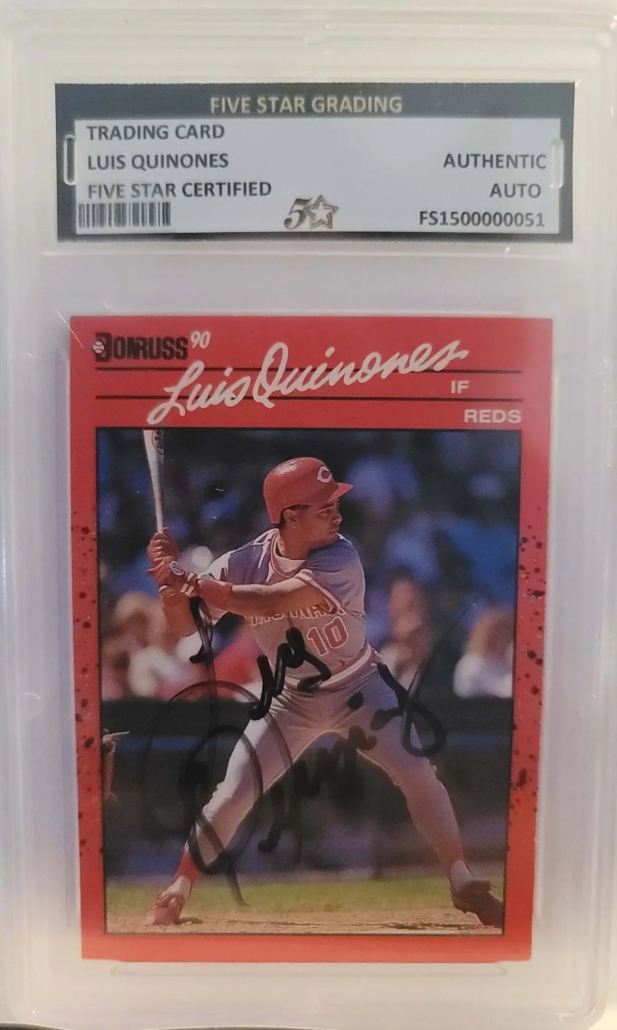 Luis Quinones, Graded, Authentic, Mint, Rosa's Aromatherapy