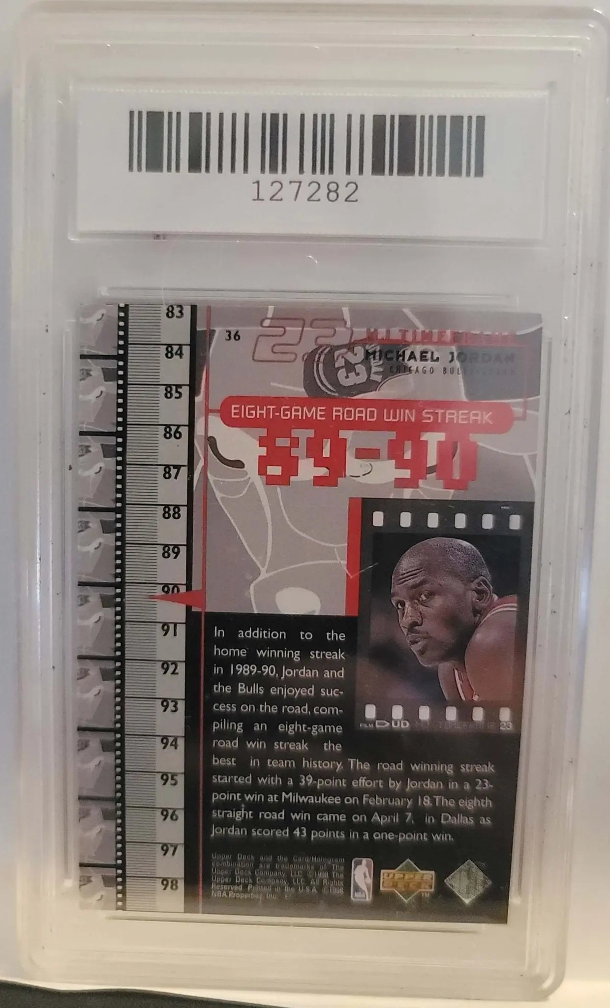 Michael Jordan, Graded, Mint,10