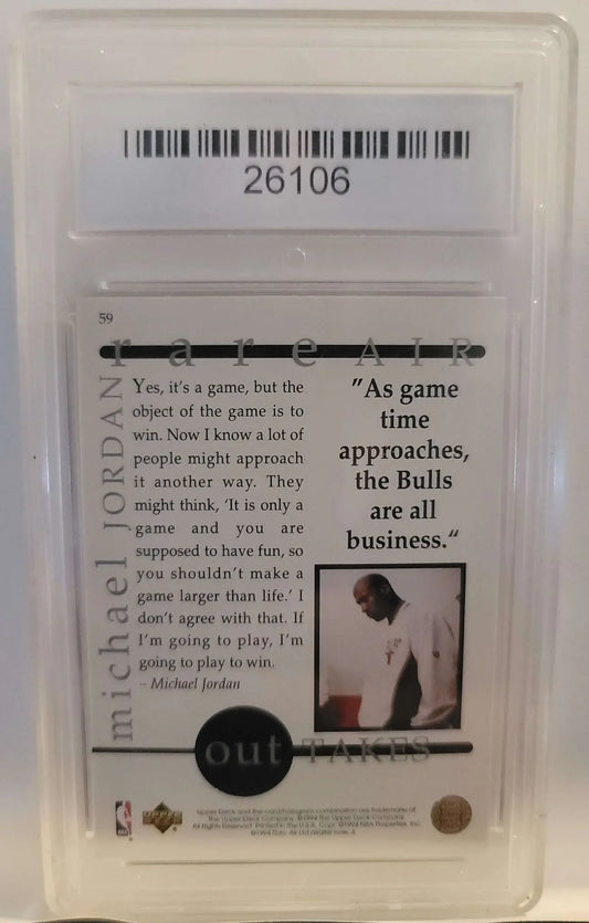 Michael Jordan, Rare Air Card, Mint